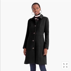 Italian double-cloth wool lady day coat Thinsulate